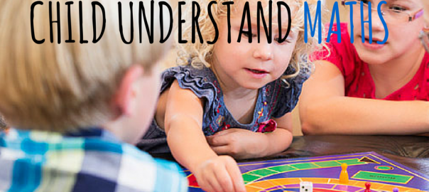 Playing maths games can help your child understand maths