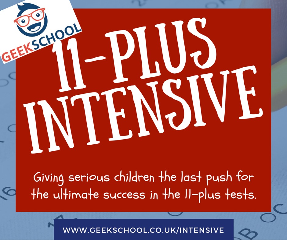 11 Plus Intensive Course